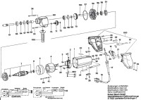 Bosch 0 601 101 012 Ub(J)75B 26 Drill 230 V / Eu Spare Parts